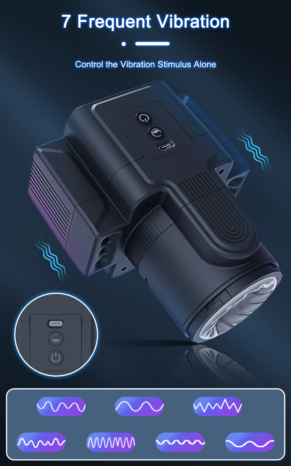 M8 Extreme Pleasure Male Massager