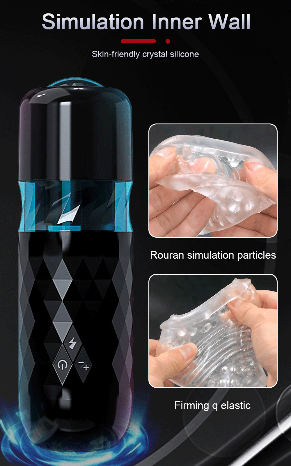 X9 Male Massager with 10 Thrusting & Spinning Modes