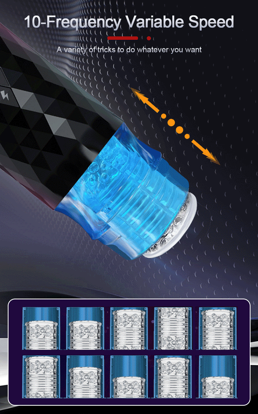 X9 Male Massager with 10 Thrusting & Spinning Modes